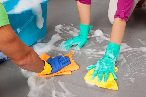 Professional Hackney carpet cleaners restoring a living room carpet