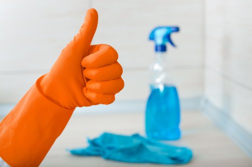 Professional carpet cleaning in a Hackney home interior
