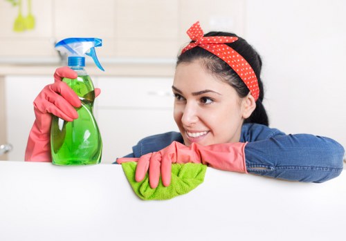 Stain removal process for carpet cleaning in Hackney