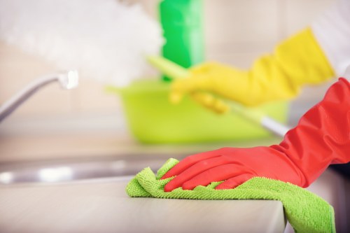 Deep carpet cleaning and stain removal in a Hackney home